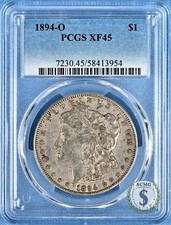 1894-O Morgan Dollar XF45 - Battle Ship Grey Originality!!!