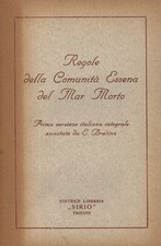 Regole della Comunità Essena del Mar Morto - E. Bratina [s.d.]