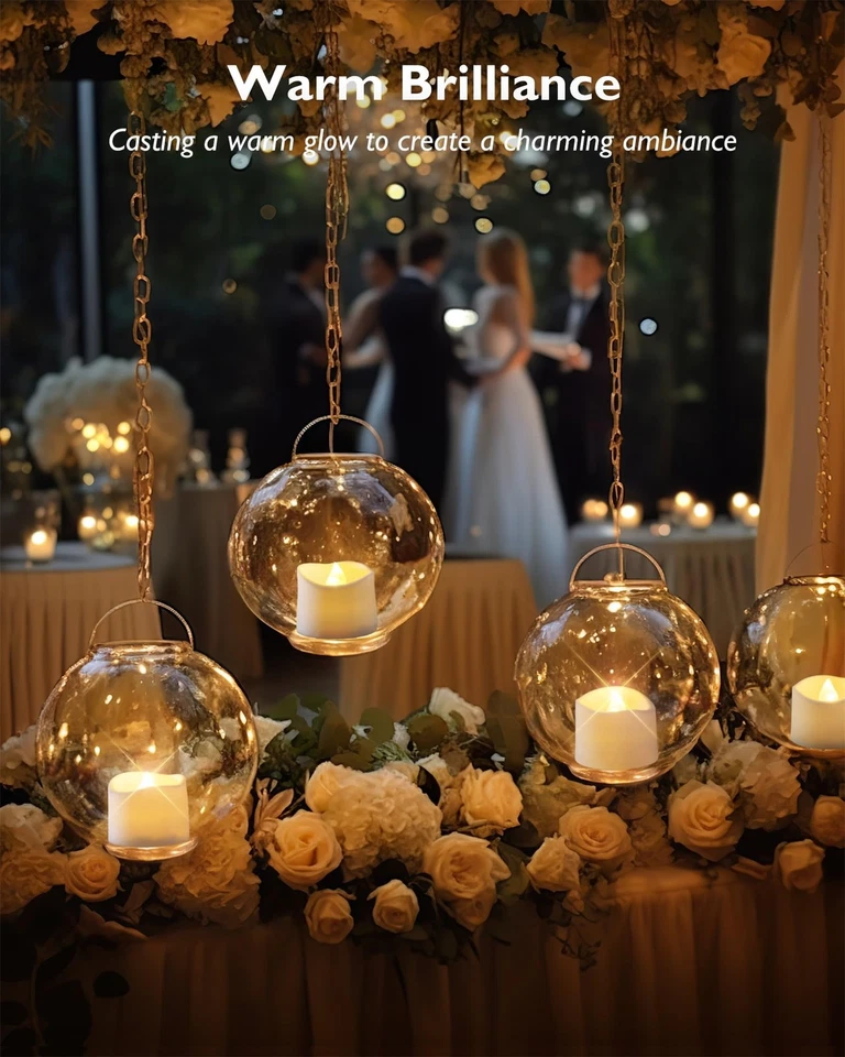 12Pcs Flickering Flameless Candle Battery Operated, 200+Hours Fake Electric L... - Image 2 of 4