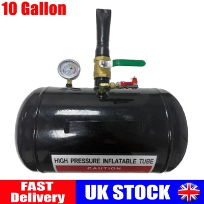 40L 10Gallon Air Tire Bead Seater Blaster Inflator Booster Inflator Car Truck UK