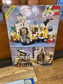 LEGO Pirates 6276: Eldorado Fortress Complete w/ Manual Mini Figures No box