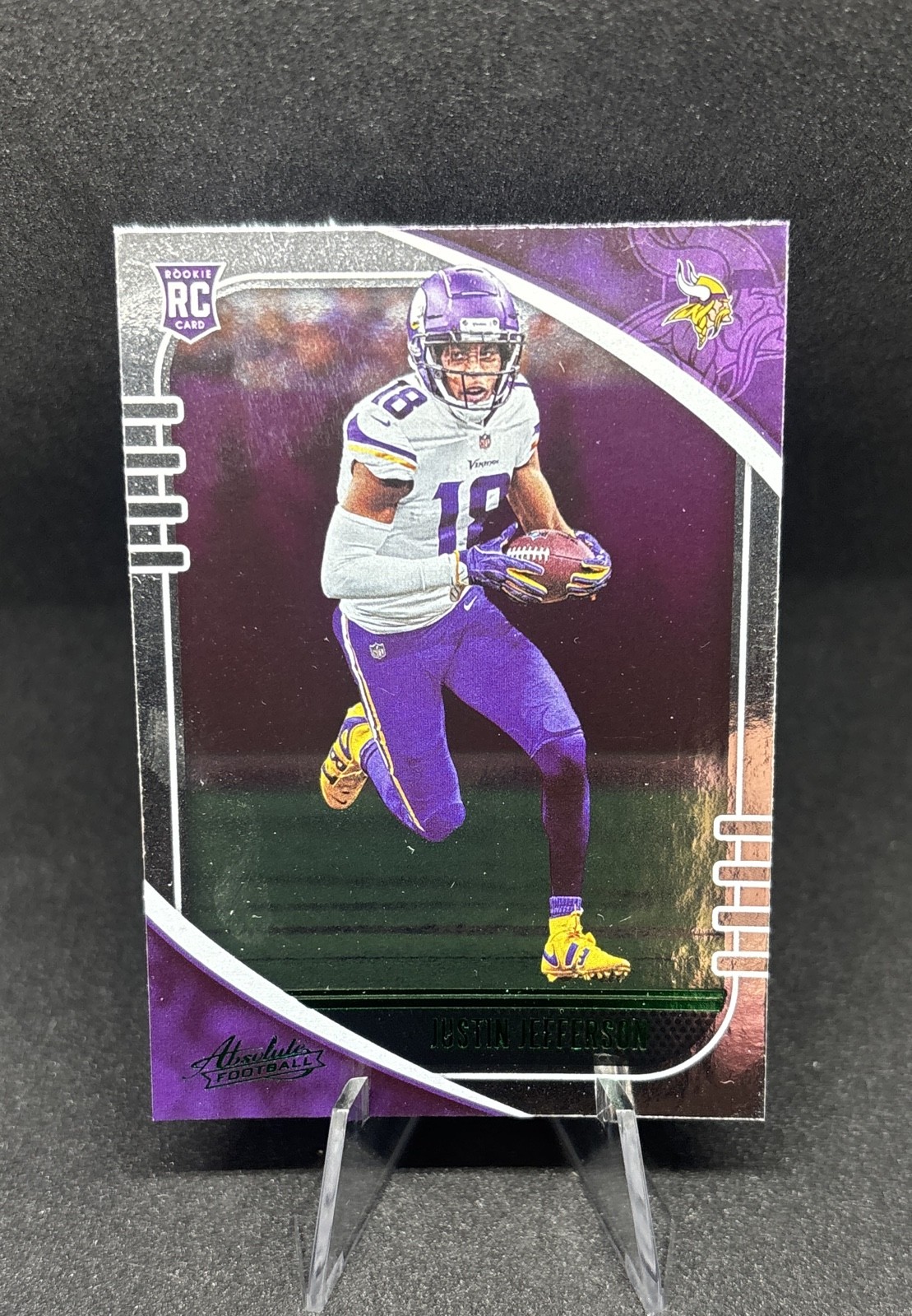 2020 Panini Absolute - Rookie Justin Jefferson #168 Green (RC)