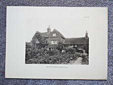 The Old Vicarage, Chiddingfold, Surrey - Antique Print - 1908 (Sel Ref V2)