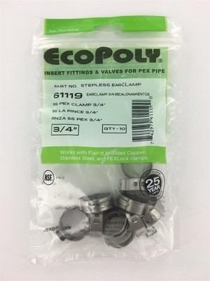 Elkhart Supply 61119 BestPEX PLUMBING FITTINGS RV