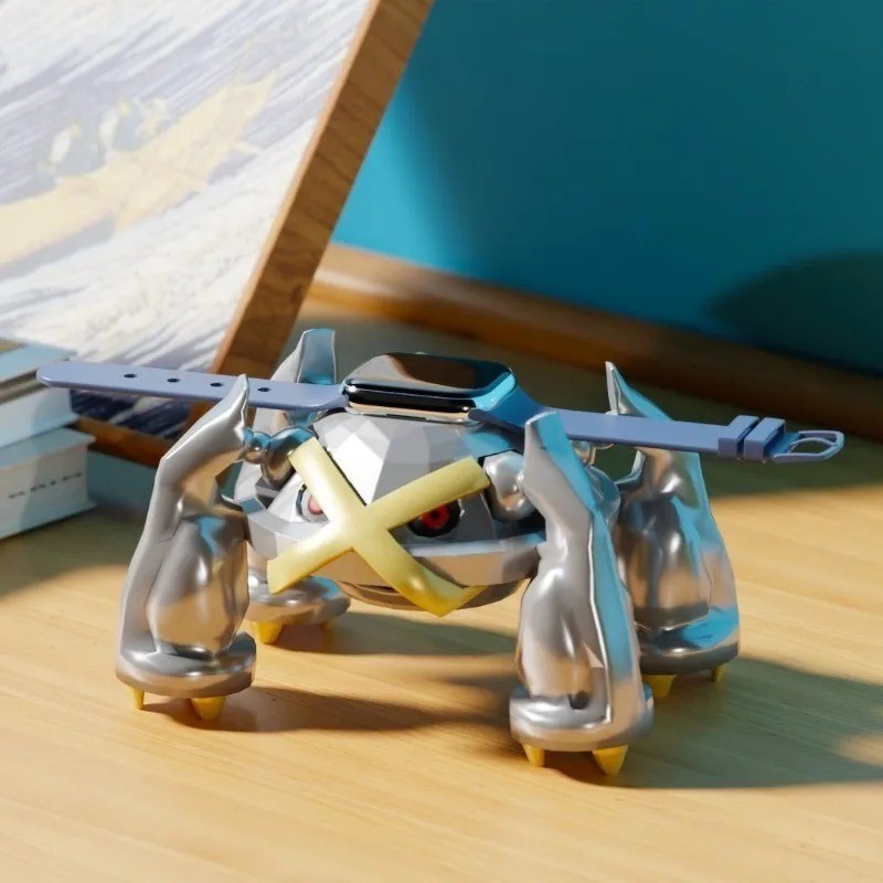 Support Apple Watch Metagross Pokémon pour sublimer votre setup gaming nocturne