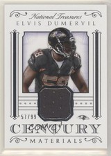 2015 Panini National Treasures Century Materials 57/99 Elvis Dumervil #CM-ED ly9