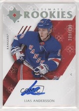 2018 Ultimate Collection Rookies /299 Tier 1 Autographs Lias Andersson Auto 8tn