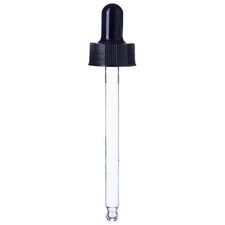 Droppers Glass for 2oz Glass bottle Case Of 330 Black Top