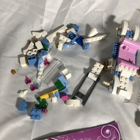LEGO 41053 Disney: Cinderella's Dream Carriage Princess Horse Pink AS IS