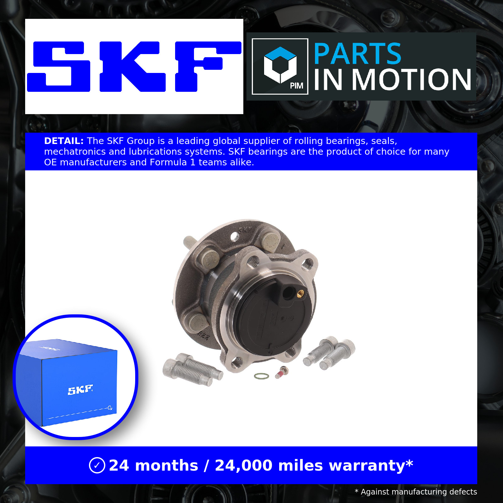 Wheel bearing VKBA 6790 SKF for VOLVO V40 Hatchback V40 Cross Country - Image 8