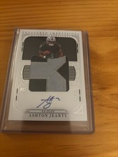 2023 Panini Treasured Impressions Ashton Jeanty Rookie Patch Auto /99 Raiders