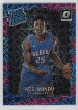 2017 Donruss Optic Rated Rookie Pink Velocity Prizm 44/79 Wesley Iwundu Wes 4jk