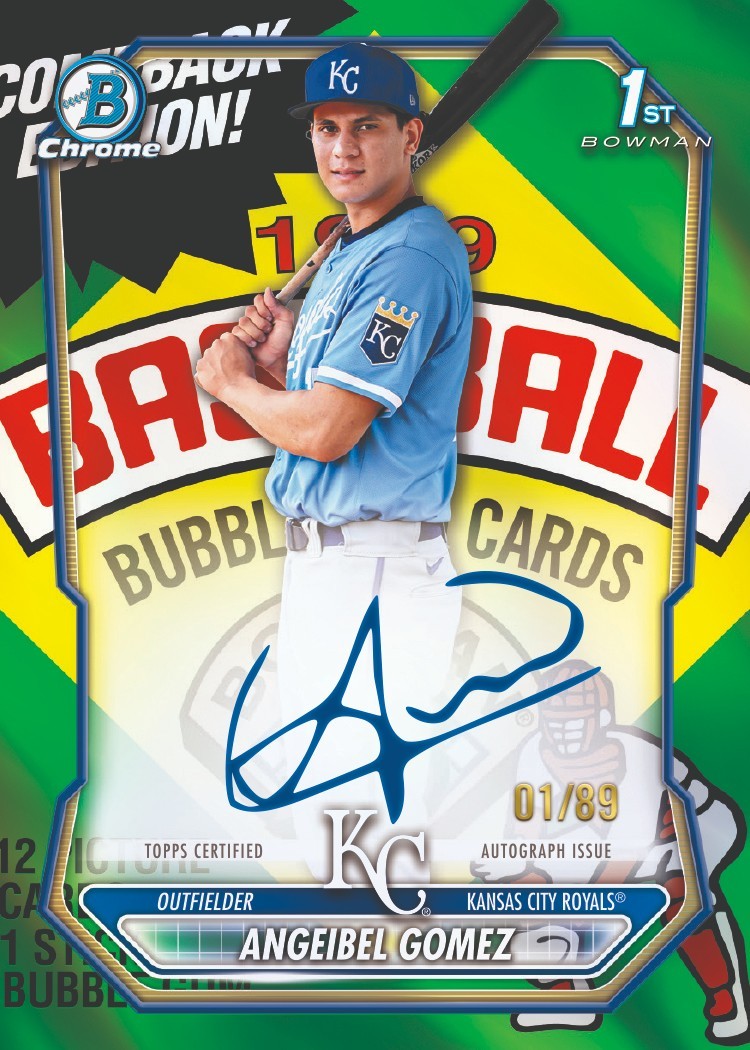 2026 BOWMAN CHROME BASEBALL HOBBY BOX (2 AUTOs) MLB Factory Sealed eBay LIVE RIP view 2
