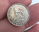 1918 George V Sixpence — photo from another recent sale