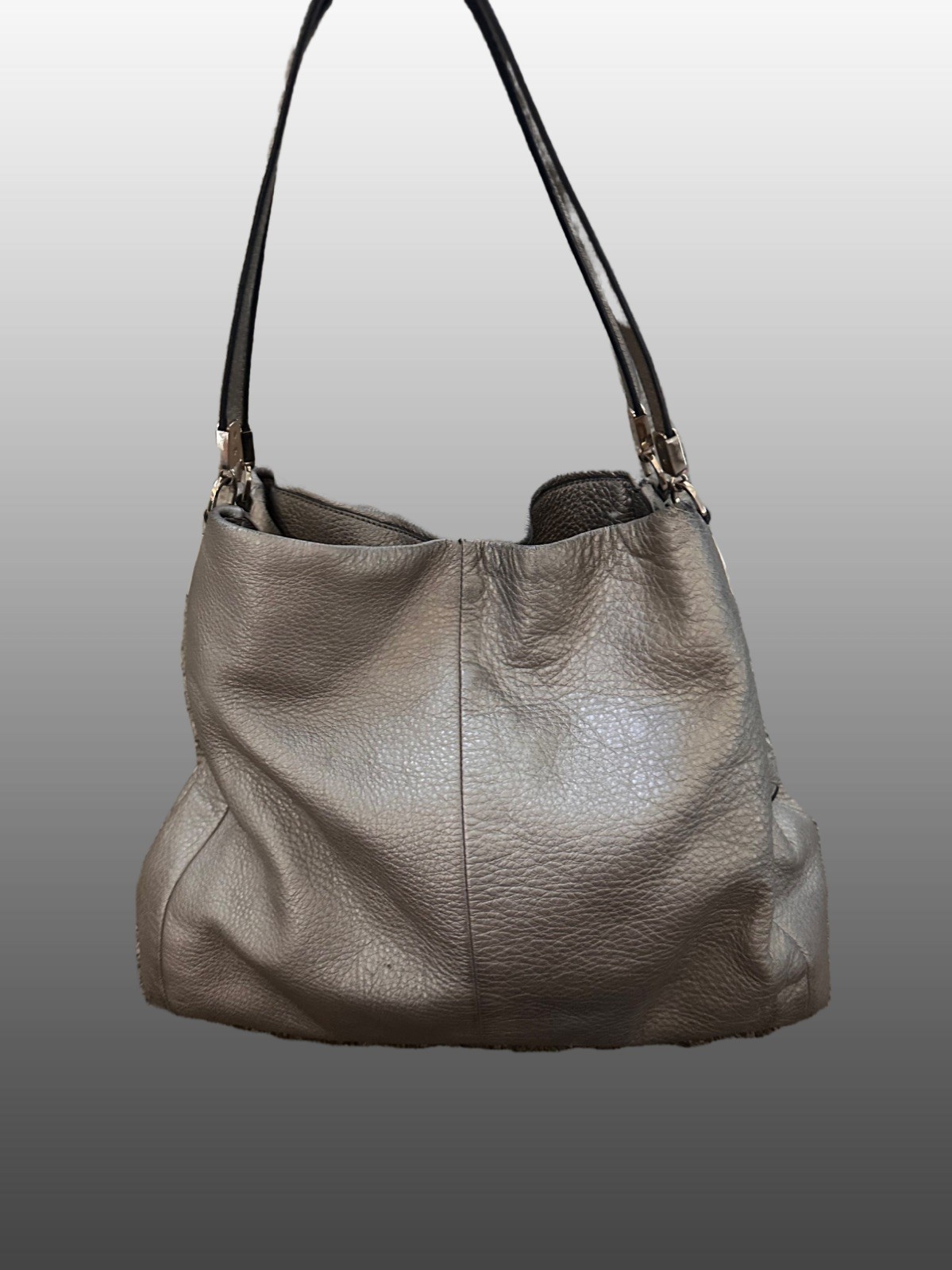 coach handbags used large leather-image