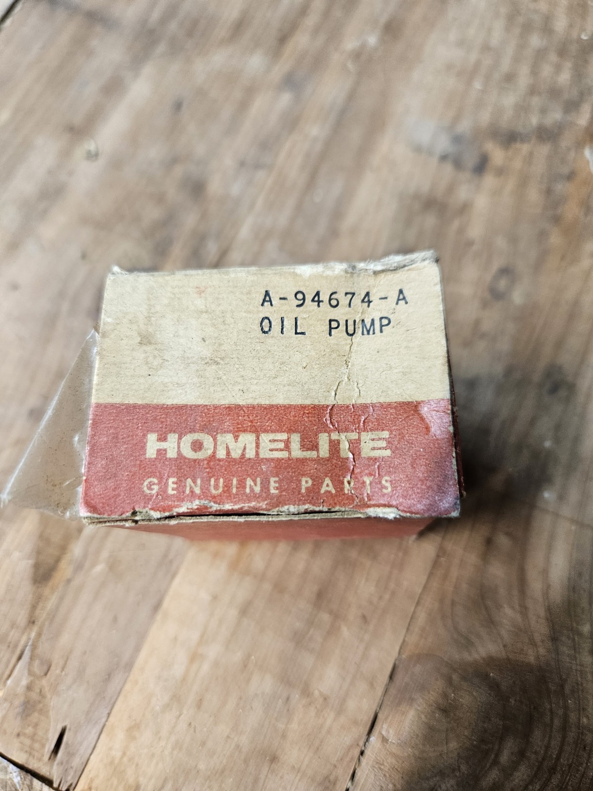 NOS Homelite Oil Pump A-94674-A Replacement Part