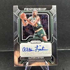 2022-23 Panini Prizm ALTON LISTER Penmanship Autograph AUTO #PNM-ALT Supersonics