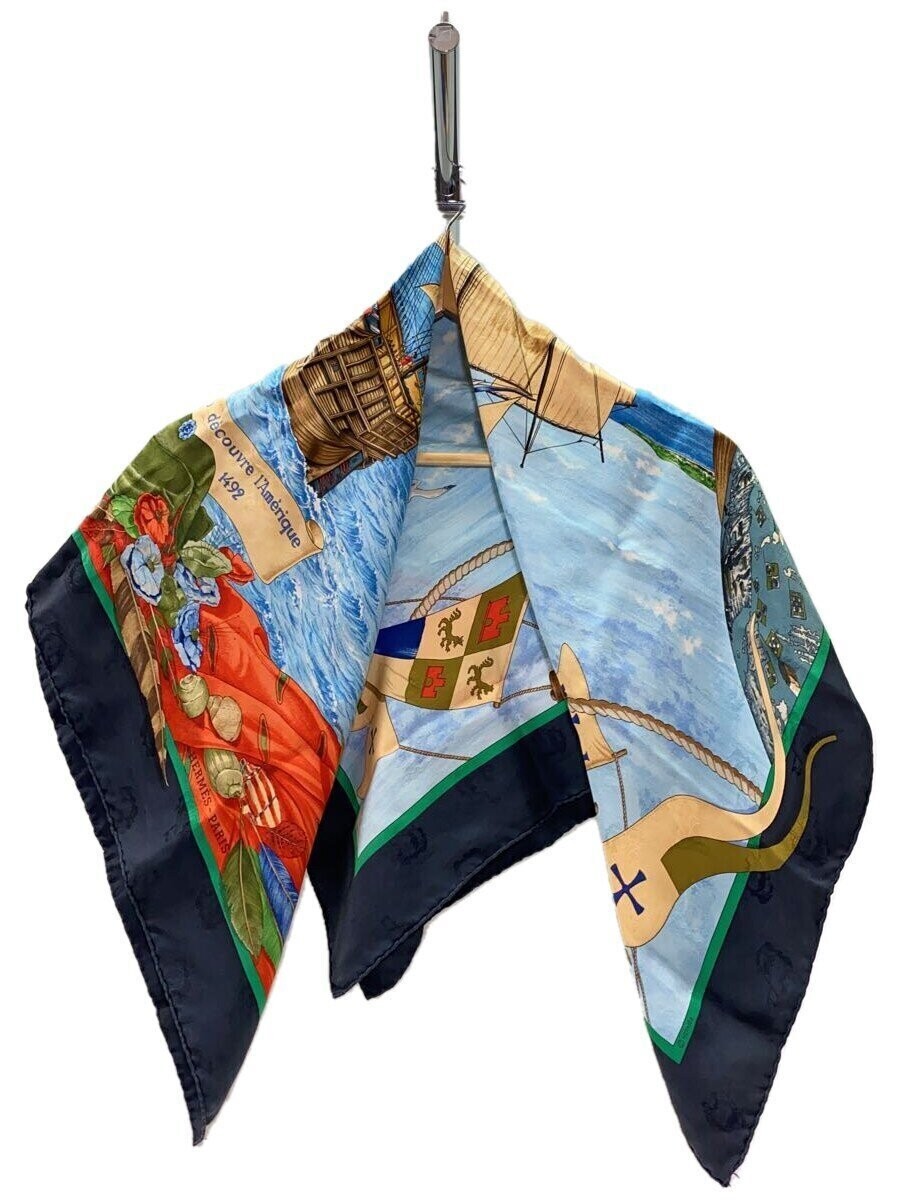 HERMES Silk Scarf Luxury Fashion Accessory