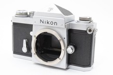 MINT Nikon F Eye Level Silver 35mm Film Camara Body From Japan Pre-owned