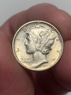 1945-D Silver Mercury Dime, Choice Original — photo 8