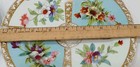 Antique Dresden Quatrefoil 8" Wide Plates - Set Of 4 — photo 4