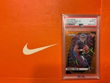 2024 Prizm Orange Lazer Michael Penix Jr. PSA 10