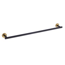 Black Gold Towel Bar 30 In Stainless Steel Bathroom Mounted Rail AG1101C75BD