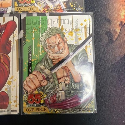 One Piece Card Weekly Shonen Jump 55th Anniversary Collection Set
