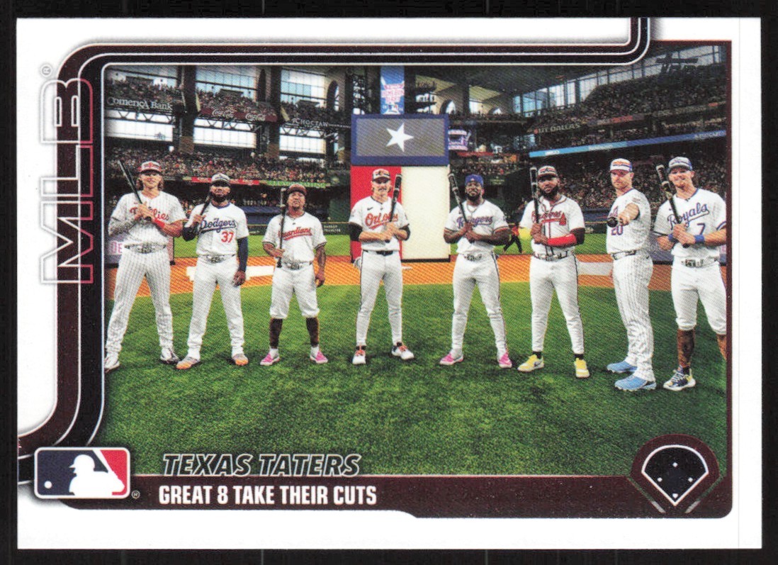 2025 Topps Series 2 Base Great 8 Take Their Cuts Texas Taters #409