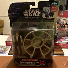 Kenner Star Wars POTF Millennium Falcon Gunner Station Han Solo 1997