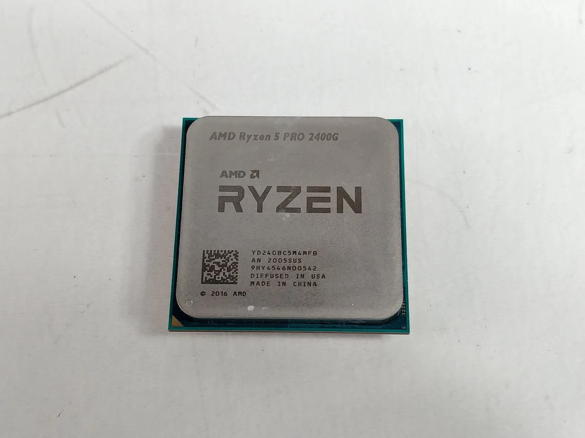 AMD Computer Ryzen 5 AMD Ryzen 5 2400G Processor Model Processors