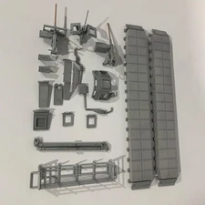 Used Metal Upgrade Part M1A2 Abrams TUSKI for 1:16 Henglong Plastic RC Tank 3918