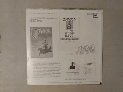 The Firesign Theatre Waiting For the Electrician Or Someone Like Him LP NEW - Picture 2 of 7