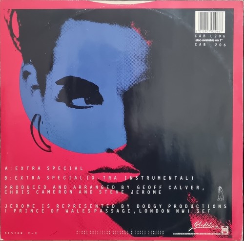 Jerome: Extra Special (Club Remix) - 12" Vinyl 45 Rpm - Picture 2 of 2