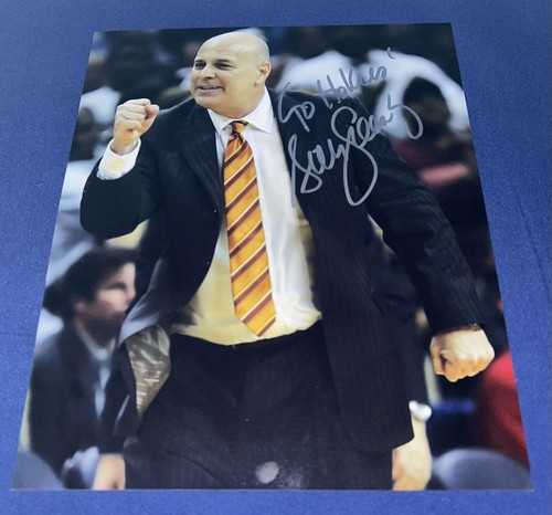 SETH GREENBERG SIGNED 8X10 PHOTO VIRGINIA TECH HOKIES VT BASKETBALL AUTOGRAPH - Picture 1 of 1