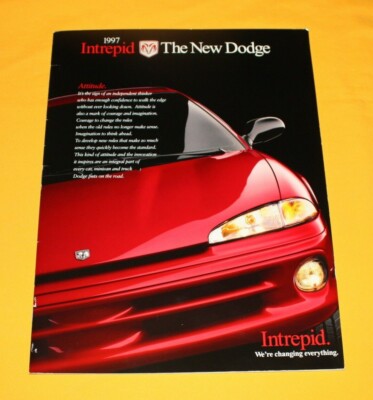 Dodge Intrepid 1997 USA Prospekt Brochure Catalogue Depliant Prospetto Prospecto
