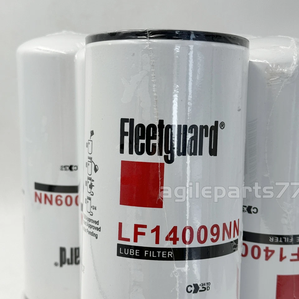Filtro de aceite Fleetguard LF14009NN NanoNet actualización Cummins LF9009 envío gratuito 6 unidades Foto 4 de 4