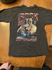 1999 Vintage WWF The Rock Double Sided Tee Shirt size Large
