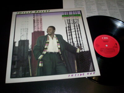 Philip Bailey  ''Inside Out'' LP inner CBS    CBS 26903