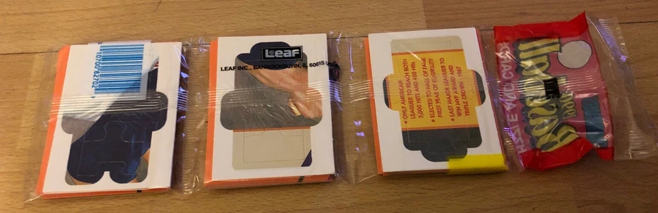 Donruss Rack Pack 1990 Tony Gwynn Padres DOS Yankees Randy Velarde Dave LaPoint Foto 2 de 2