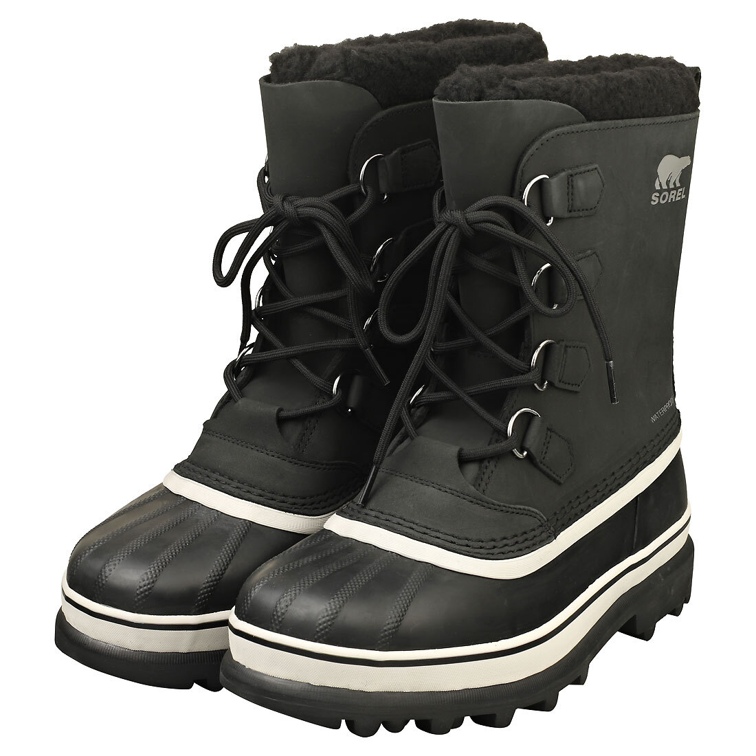 Sorel Caribou Waterproof Winter Snow Boots Outdoor Lined Shoe NM1000-016 Mens 13 s-l400.jpg main image 4