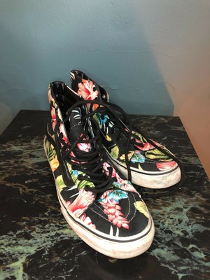 ladies floral vans