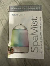 SpaRoom Spa-Mist Ultrasonic Fragrance Diffuser, Silver