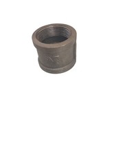 2-1/2" FNPT Black Malleable Iron Coupling