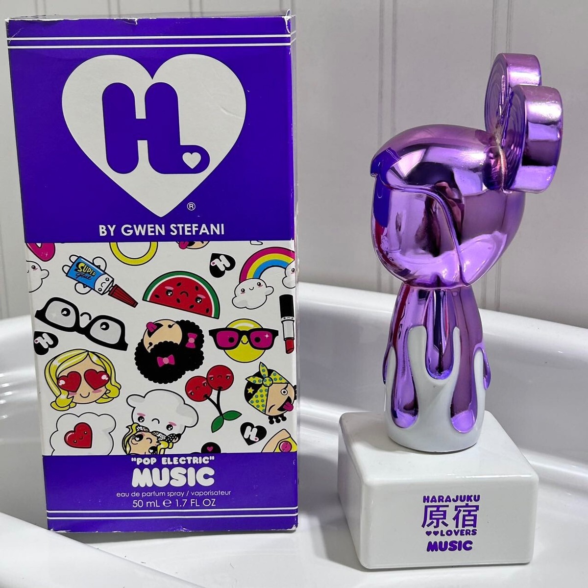 New Harajuku Lovers Pop Electric Music EDP Women Spray Full size
