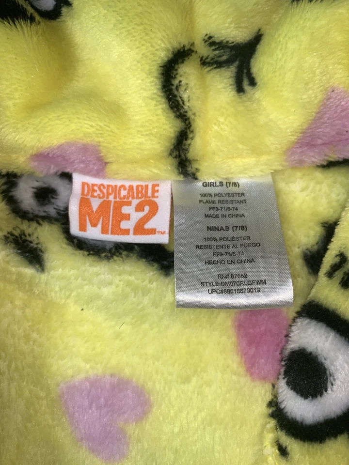 Usado - Albornoz Despicable Me 2 Minions Niñas (Talla 7-8) Foto 2 de 4