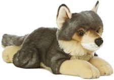 Aurora - Miyoni - 18" Wolf Realistic Stuffed Animal