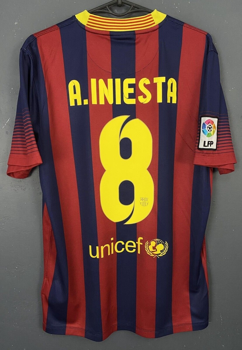 A.INIESTA 8番 サッカージャージ Lサイズ A.INIESTA 8番 サッカージャージ Lサイズ