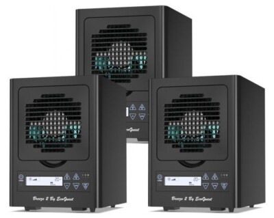 3 pcs BREEZE 2  ION PURIFIER FOR ECOQUEST 3-YEAR WARRANTY NEW LIVING AIR