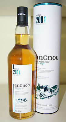 Ancnoc Vintage 2001 14y 46% 6000 ! Bottles Spanish and American Oak 2015 ! 0.7L